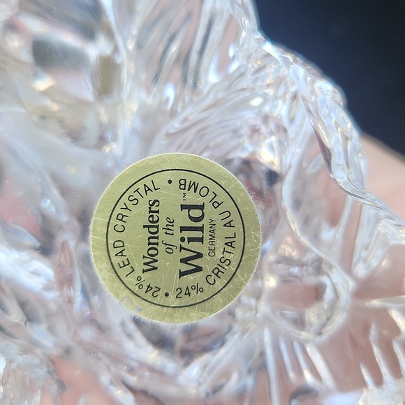 Princess House Crystal Horse Figurine - Picture 2 of 3